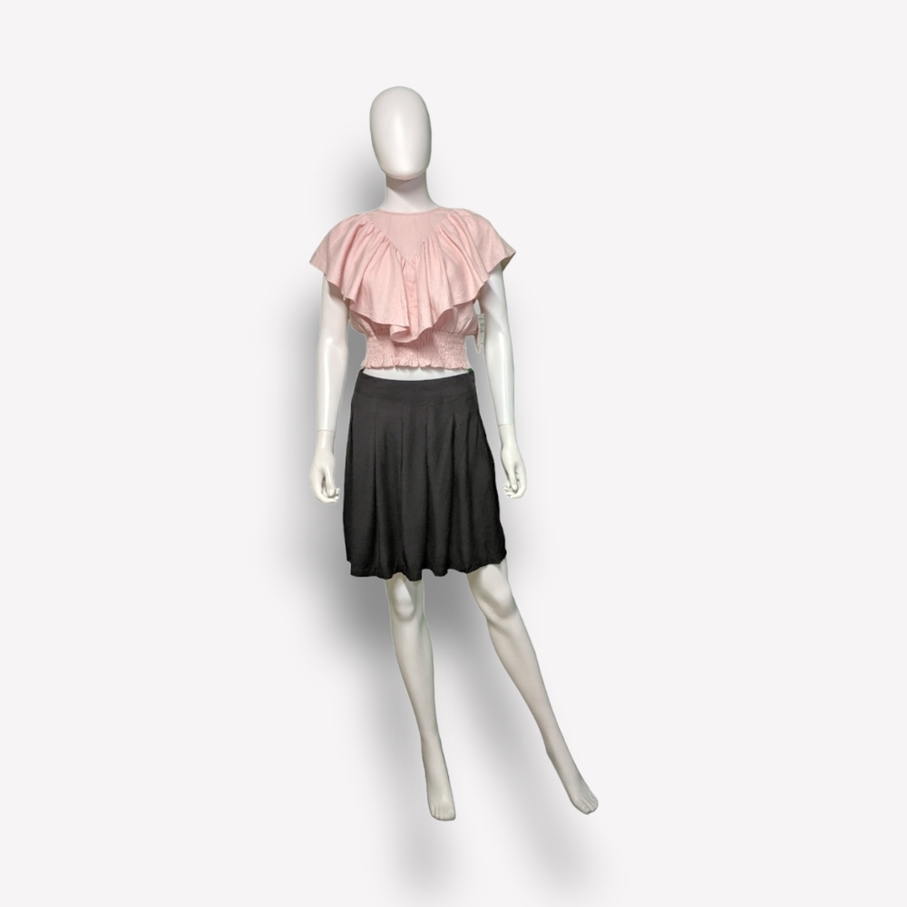 Sim & Sam Black Skirt, M